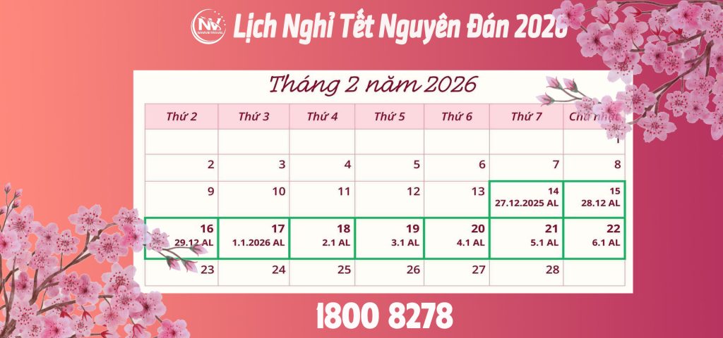 Kinh Nghiệm Mua Tour Du lịch Tết Nguyên Đán 2026 1 Tour tet nguyen dan 2026
